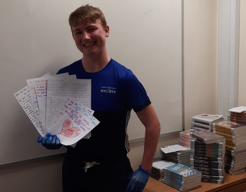 Dyke House Academy uses books to connect the old to the young during the coronavirus crisis