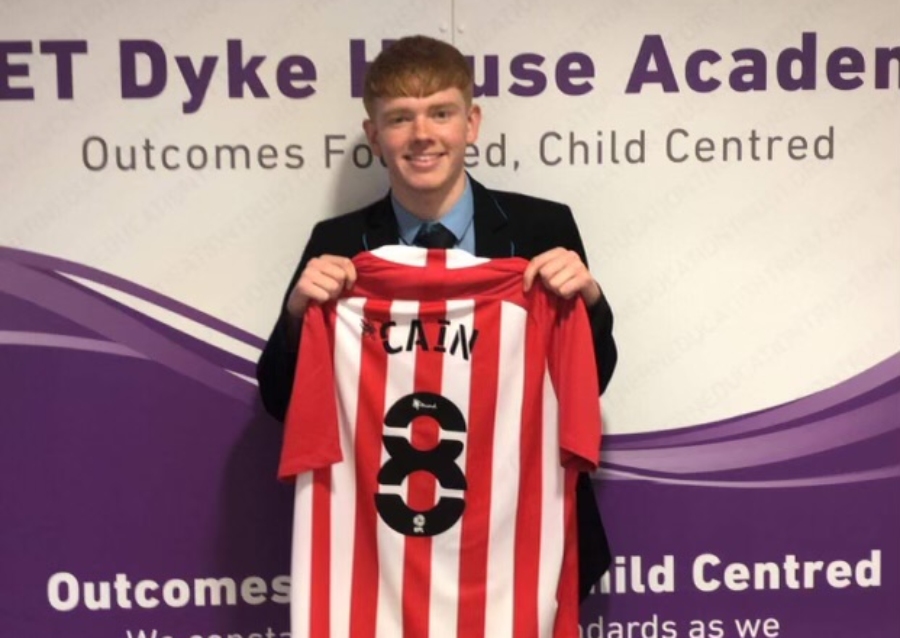 Dyke House’s “remarkable” Will Cain signs Sunderland AFC deal